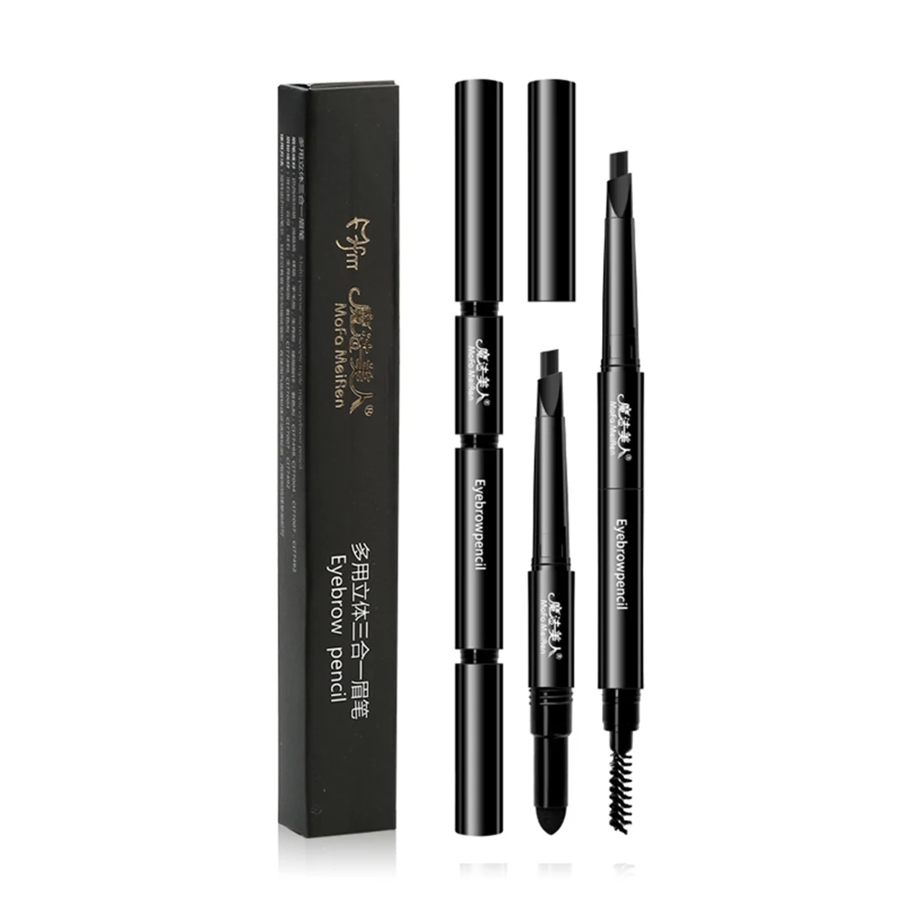 3 In 1 Wholesale Price Eye Brows Set For Waterproof Brow Pencil