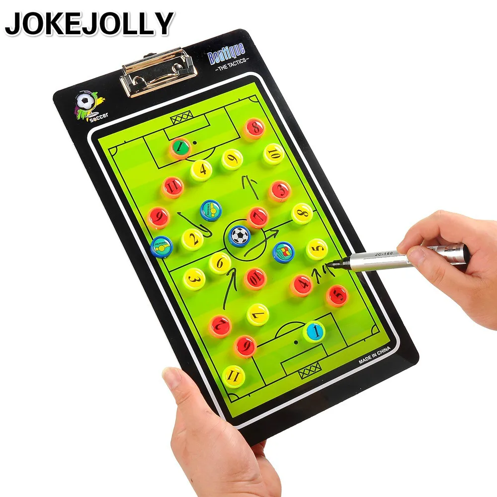 

Football Soccer tactics plate magnetic teaching board football tactical exercises Coach tactical command for straight GYH