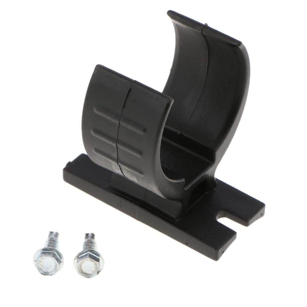 Plastic Mount Bracket fit for 7 Way Flat Truck Trailer Wiring Mounting Plug Connector