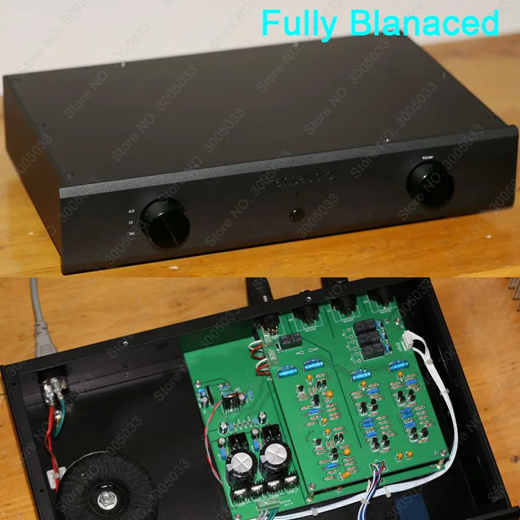 Fully Balanced Preamplifier Class A Preamp For Power