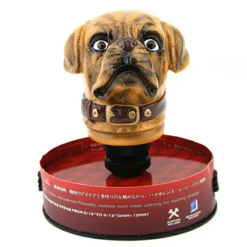 Brown Ceramic Dog Head Shape Gear Shift Knob for Auto Car on Aliexpress