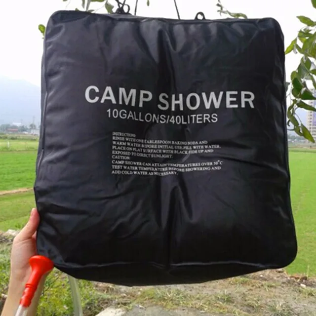 Camping Shower 40 L Portable Outdoor Hiking Pvc Solar Energy Camping Shower 40 L Portable Outdoor Hiking Pvc Solar Energy Heated Camp Bag