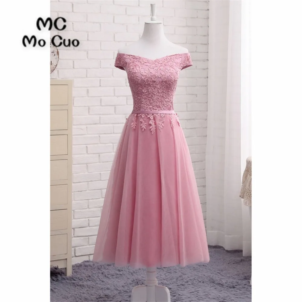

Fashion 2018 Vintage Homecoming dress Short Sleeves Cocktail party dress Off Shoulder Party Dress short homecoming dress