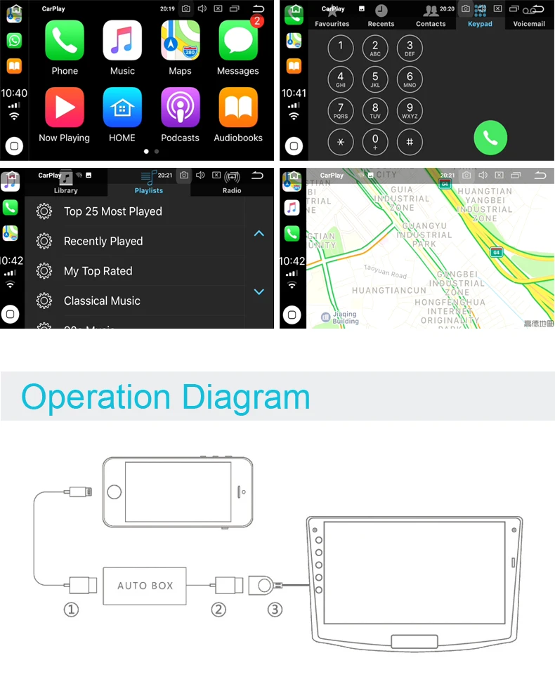 USB Smart Link Apple CarPlay ключ для Android навигационный плеер для iPhone Автомобильный плеер мини USB Carplay