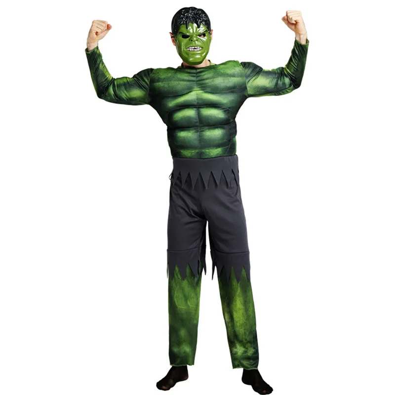 avengers funny carnival costumes adults superhero costumes adult men hulk adult kids incredible child halloween costume for men