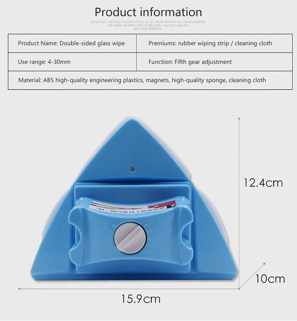 НОВАЯ щетка для чистки окон, магнитная щетка для мытья окон, стеклоочиститель, регулируемая Поверхностная щетка, чистки, инструменты для одиночного/двойного стекла