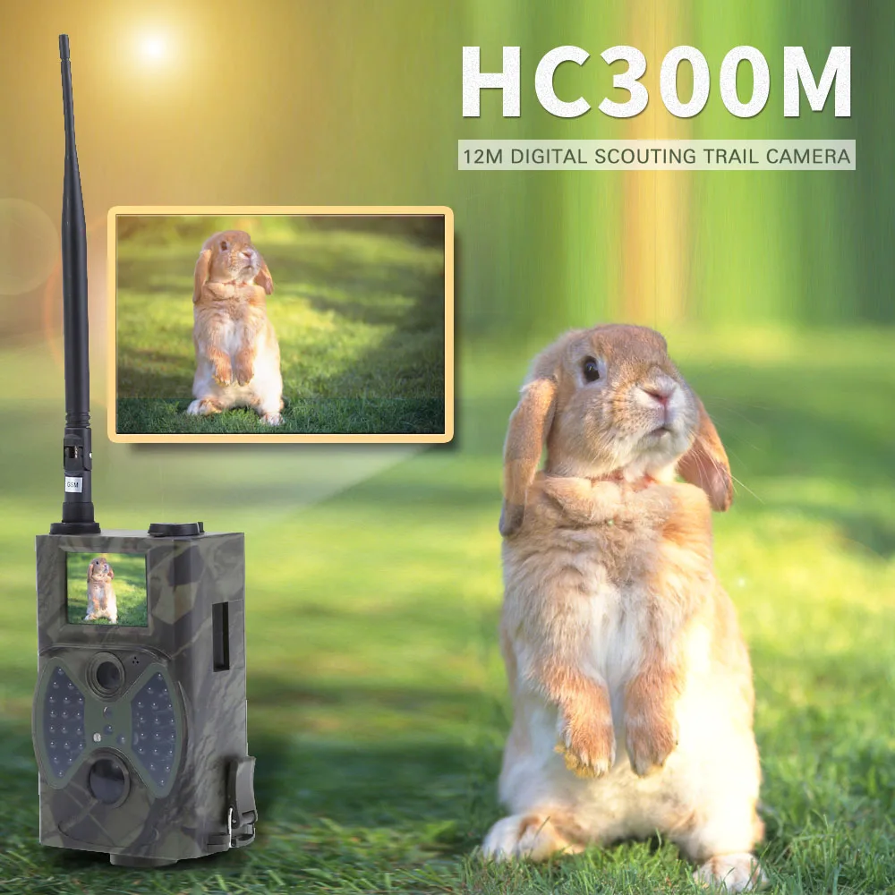 Камера видеонаблюдения Trail HC300M 940nm mms gprs портативная скрытая для охоты|hunting camera