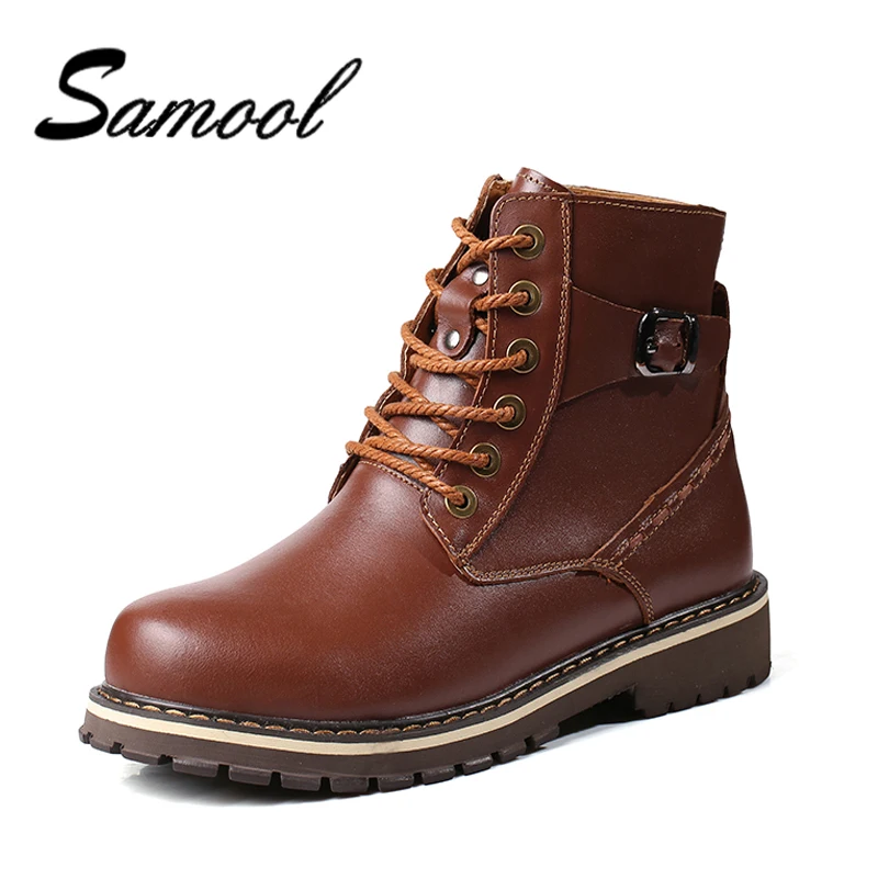 

Men Genuine Leather Casual Shoes Leather Brand Men Shoes Work Safety Boots Plush Designer Men Flats Men Work & Safety Boots Ix5