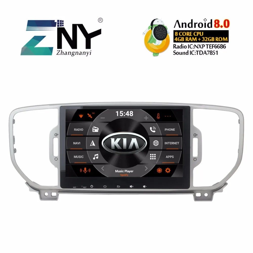 Cheap 9" Android 9.0 Car Stereo 2 Din Auto Radio For Kia Sportage 2016 2017 2018 Multimedia GPS Navigation 4+32 GB No DVD Gift Camera 0