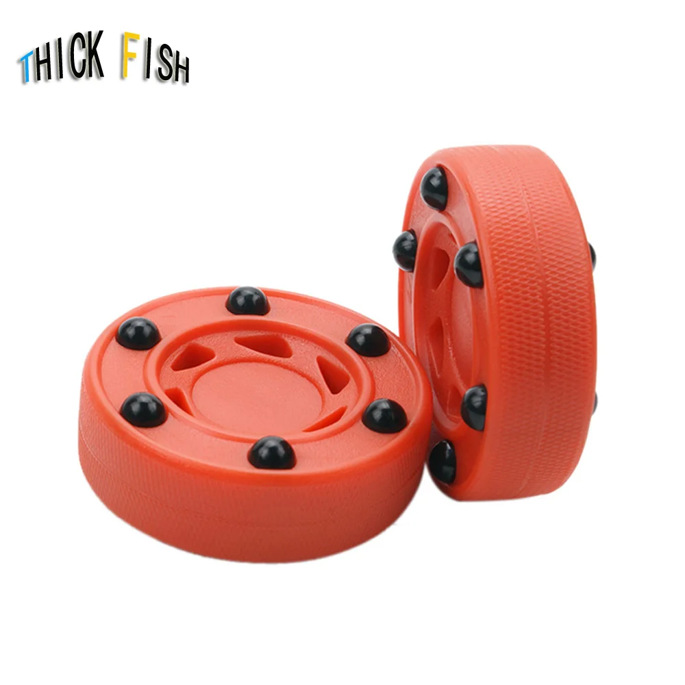 2 Piece Ice Hockey Puck Indoor Roller Field Hockey Ball Good Quality