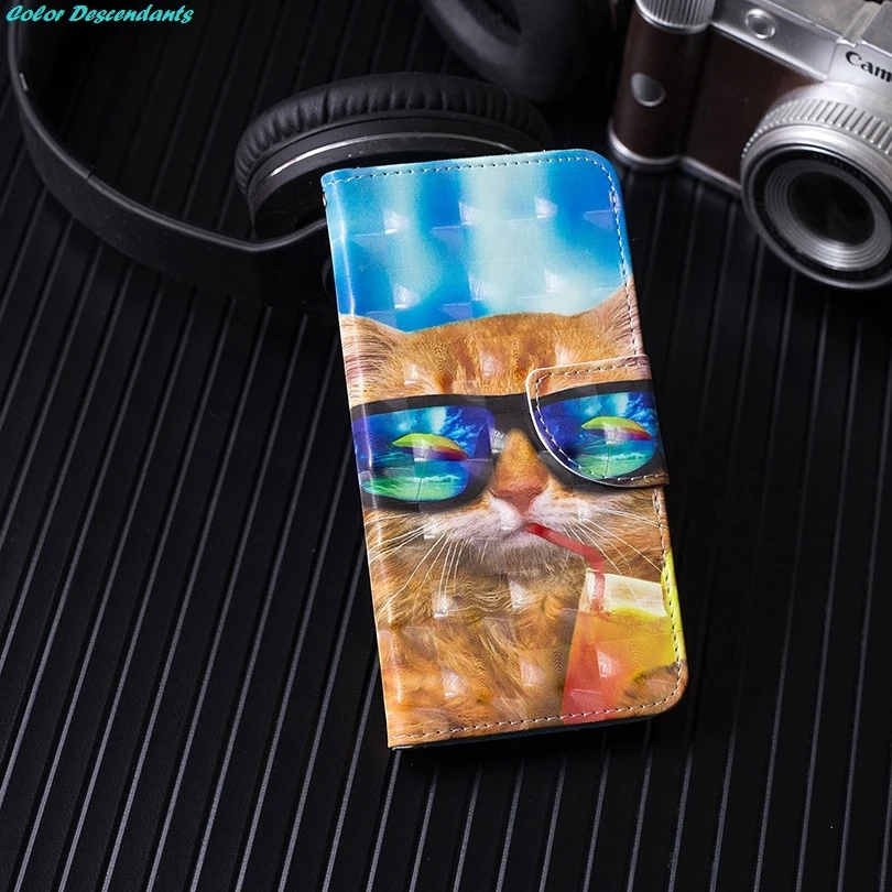 Флип кожаный чехол для samsung galaxy S7 S8 S9 плюс край A3 A5 2017 A6 A8 2018 J3 J5 j7 2016 Coque Бумажник