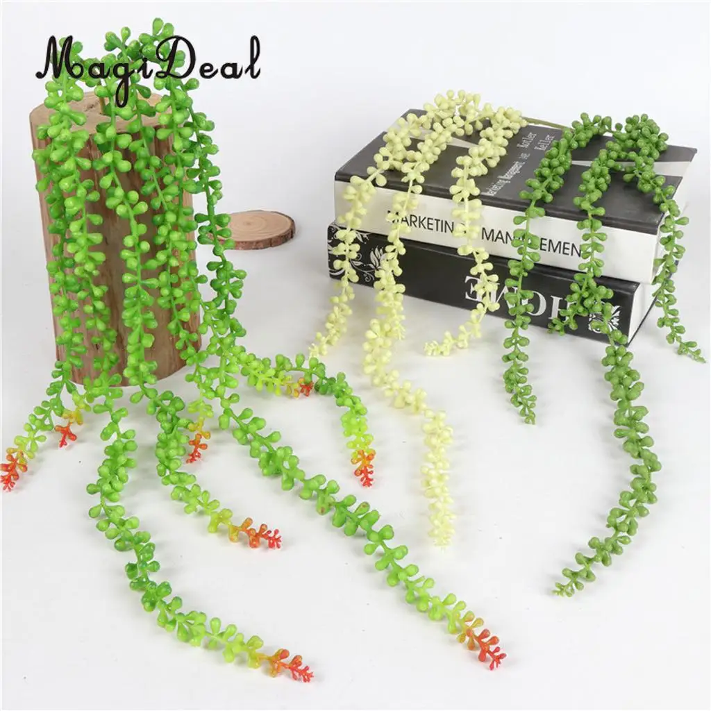 75cm Simulation Plant Lover Tears Succulents Plants Wall Hanging Ivy Vines Wedding Holiday Decoration