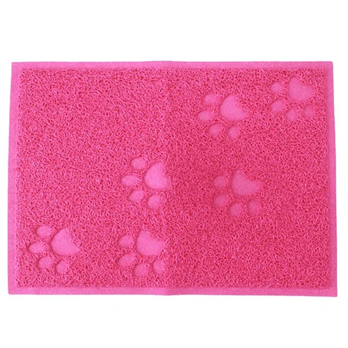 AIMA Paw Shape Pets Feet Mat Placemat PVC Radiating Dog Cats Sleeping