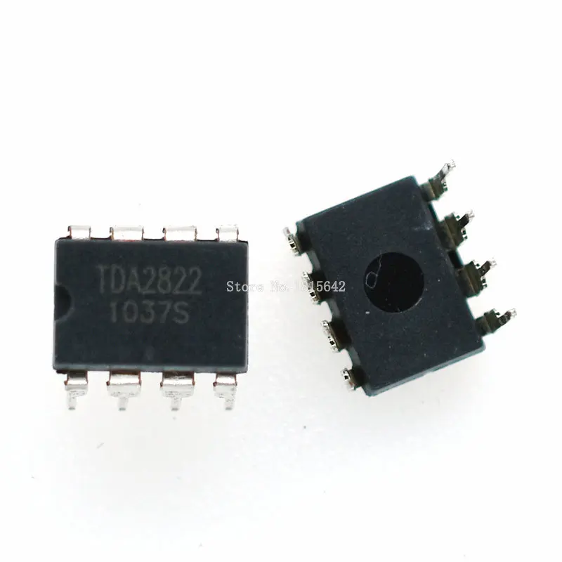 10PCS/LOT TDA2822M DIP8 TDA2822 2822M DIP Audio Power