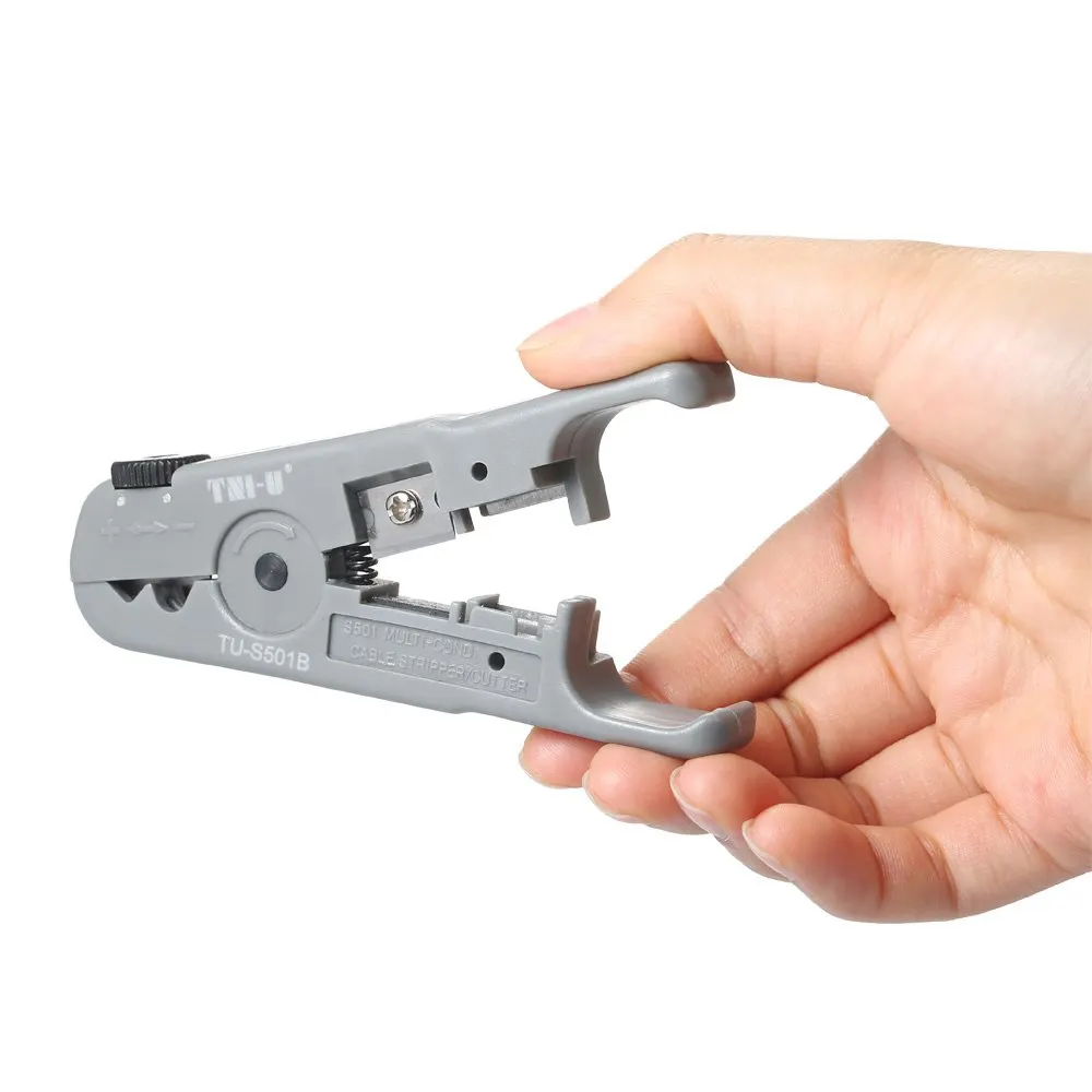 

TU-S501B crimping pliers multitool Multifunctional crimping tool Wire crimper Wire Stripper Cutter Network Cable Stripping Tool