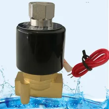 DN8-32 нормально открытый N/O латунь Электрический электромагнитный клапан AC220V/DC24V/AC110V/AC380V пневматический клапан для воды нефтяного газа