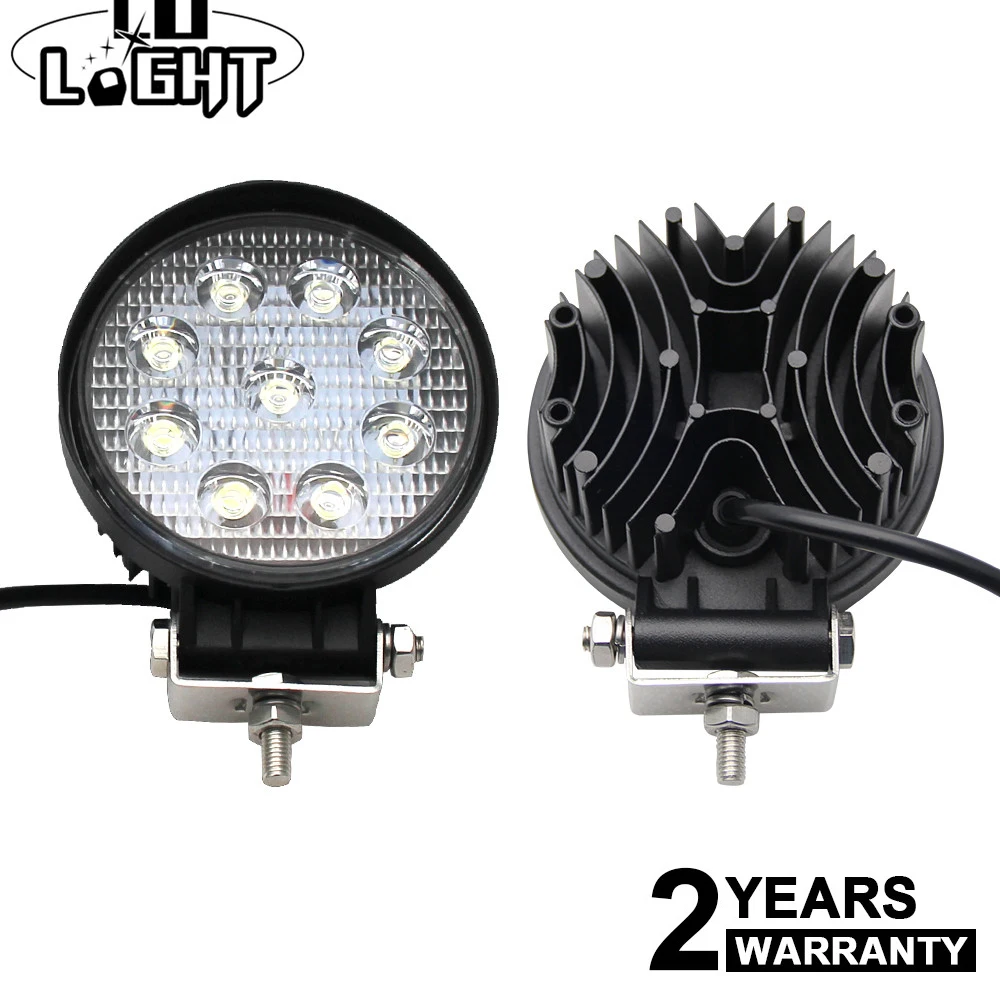 CO LIGHT 4 3 дюймов 27 Вт 5D светодиодный рабочий свет яркий Фокусируемый луч фары