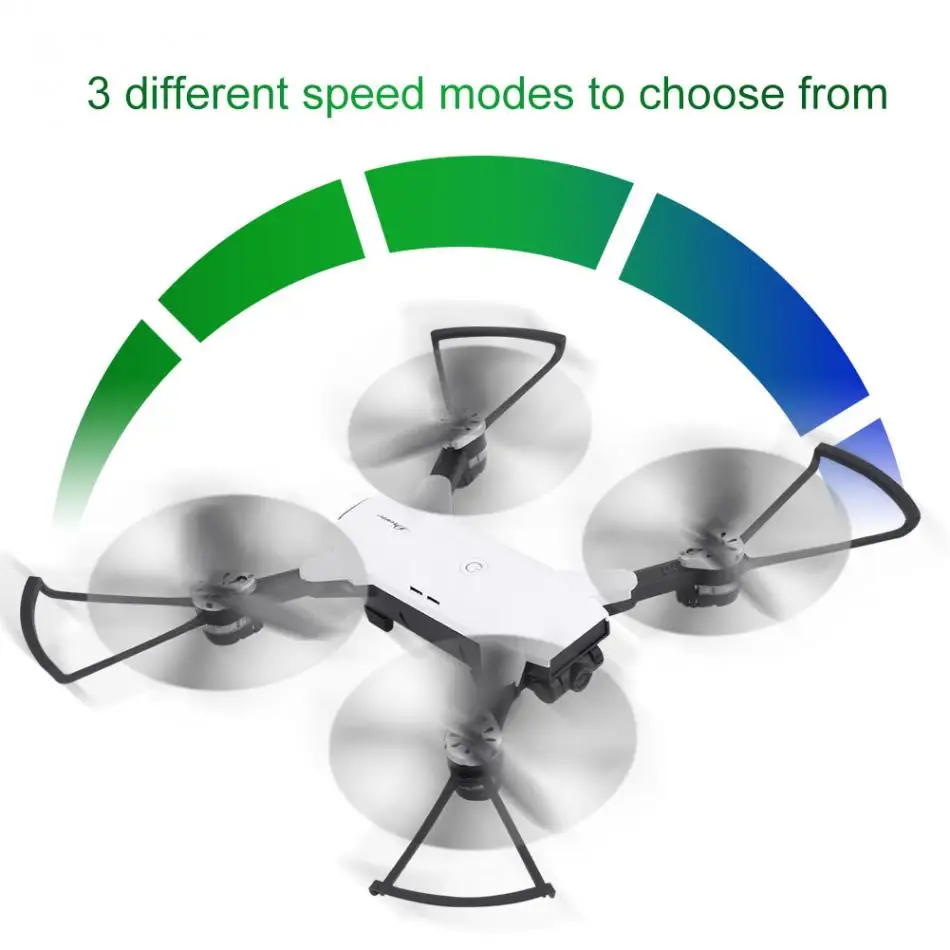2 4GHz Foldable Selfie Altitude Hold Drones Wide Angle Camera Quadcopter Remote Control RC Drone Six
