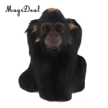 

MagiDeal Simulation Gorilla Orangoutang Figure Sculpt for Kid Zoo Animal Learning Toy Home Garden Decor