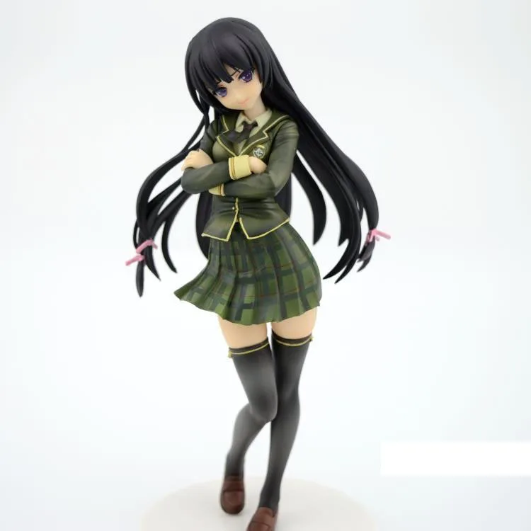 21 см Boku wa Tomodachi ga Sukunai японская аниме фигурка Mikazuki Yozora Униформа ver фигурку