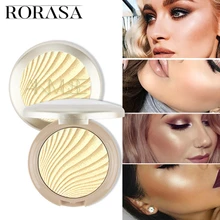 Блестящая пудра для макияжа, мерцающая пудра, хайлайтер, пудра, основа, осветитель, Хайлайтер для лица, контур, восстанавливающая пудра, макияж, бронзаторы