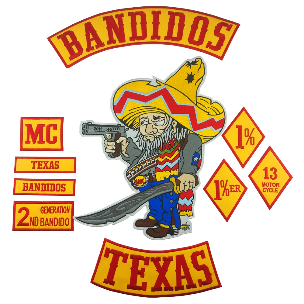 Bandidos 2024. Нашивки Bandidos MC. Bandidos MC эмблема. Патчи Bandidos MC. Нашивки на одежду для байкеров.