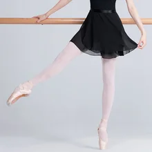 Шифоновая юбка-пачка для взрослых, для балета, танцев, для женщин и девочек, гимнастическая юбка, юбка для тренировок, балетные юбки