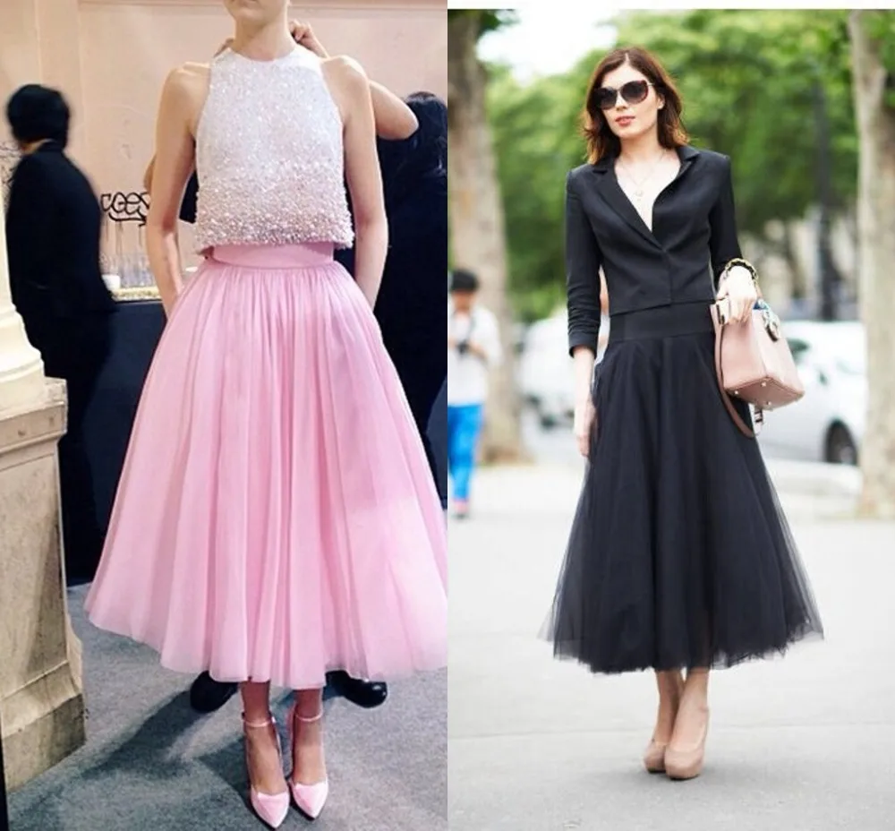 New Designer Fashion Faldas 2015 Summer Style 3 Layers ...