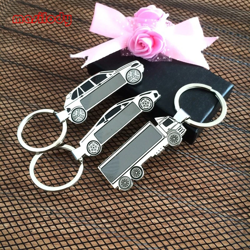 Buy 100pcs/lot Metal Car Keychain Free For 2 Side