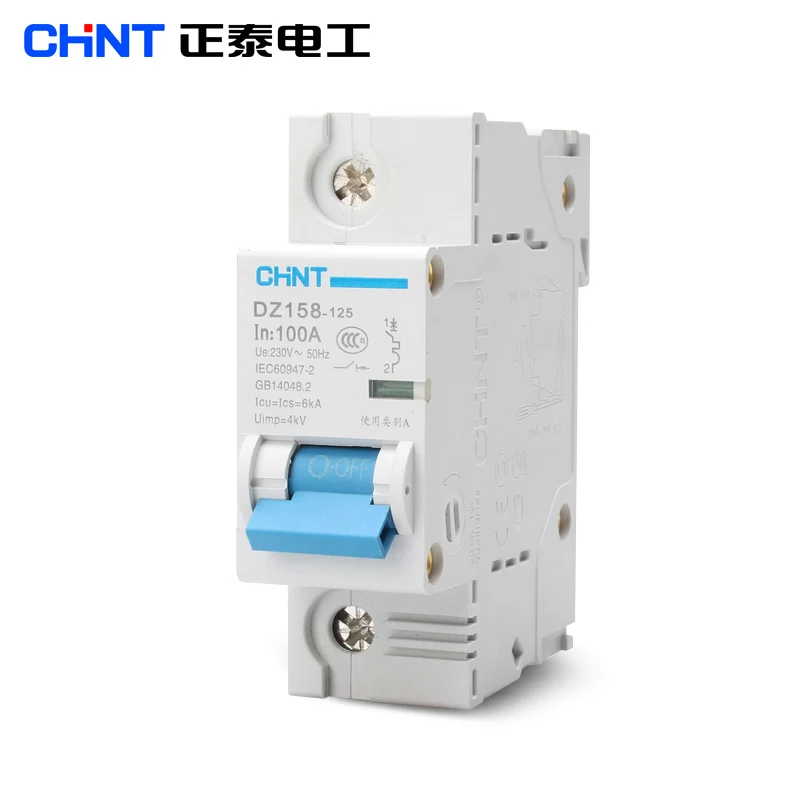 

CHNT 1P 100A High Power Household Circuit Breaker DZ158 Air Switch