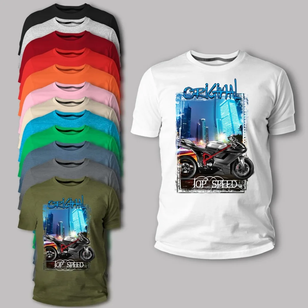 T-Shirt Italia Classic Moto Motorrad Streetfighter Monster 848 Evo Mt-Z Motorrad Young Timer Oldtimer Herren 2019 T
