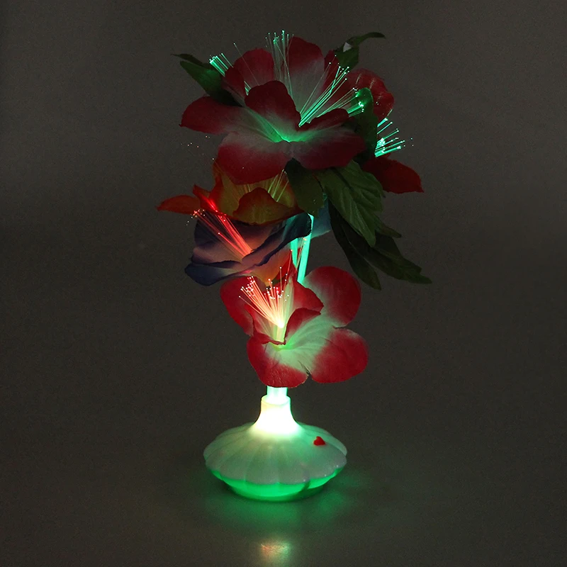 Color Changing Mushroom Flower Lamp Wall Lamp Light LED Night Light For Bedside Baby Nursery Home Lighting Decor