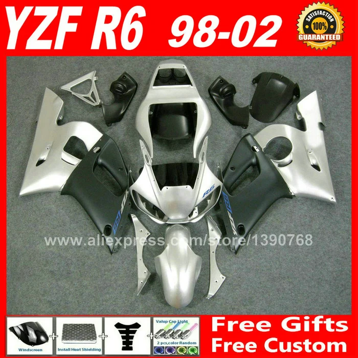 2000 yamaha r6 fairings