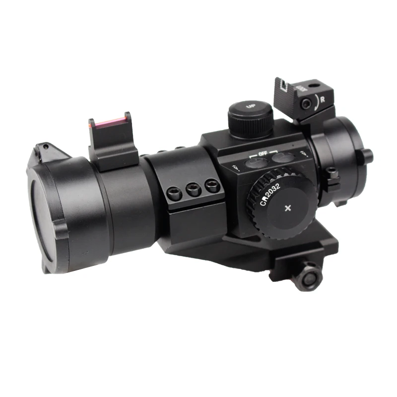 Cheap Optic Red Dot Tactical Reflex Sight Holographic Hunting Scope With Mechanical Sight Aiming