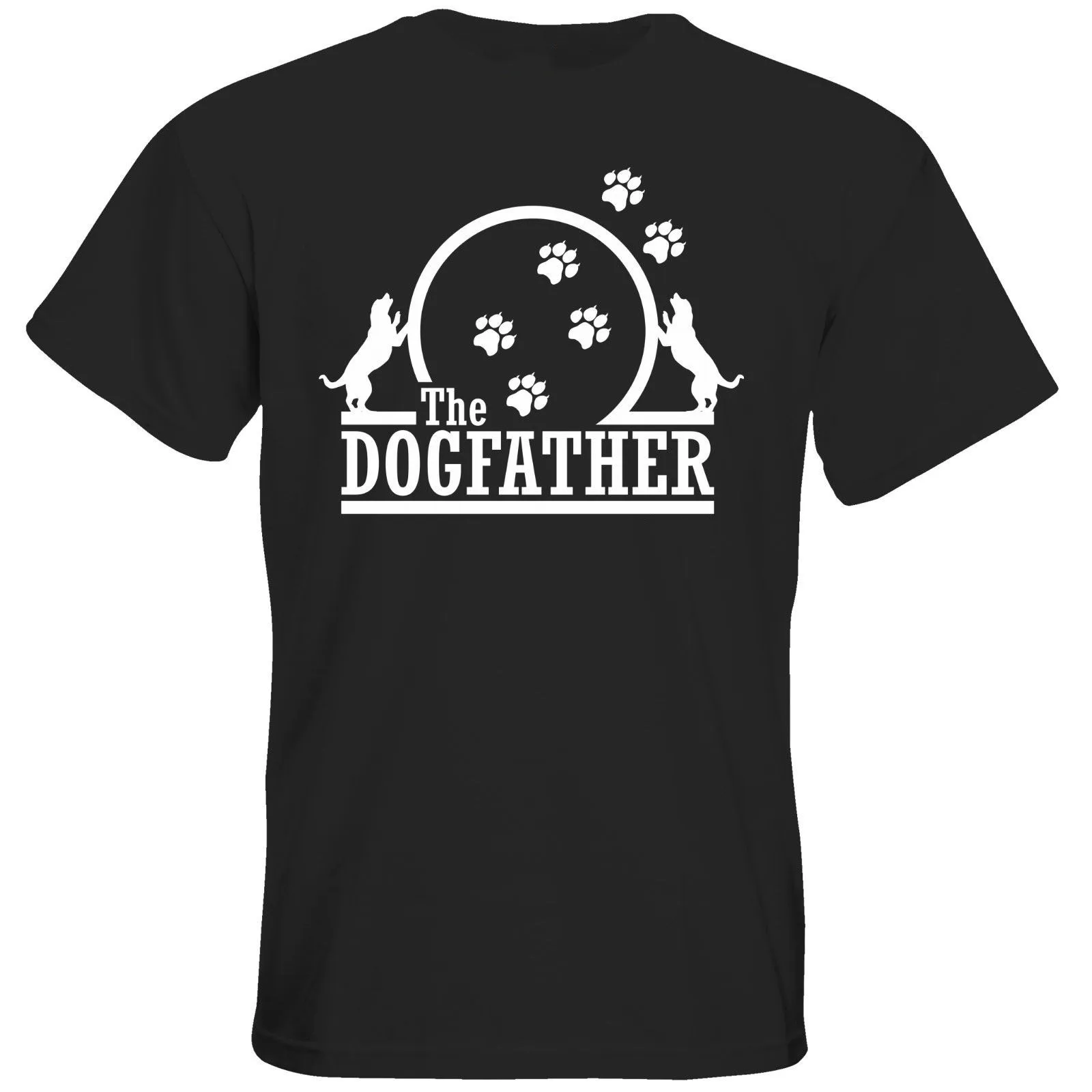 Летом прохладно Дизайн подарки футболка dogfather Графический Для мужчин с О