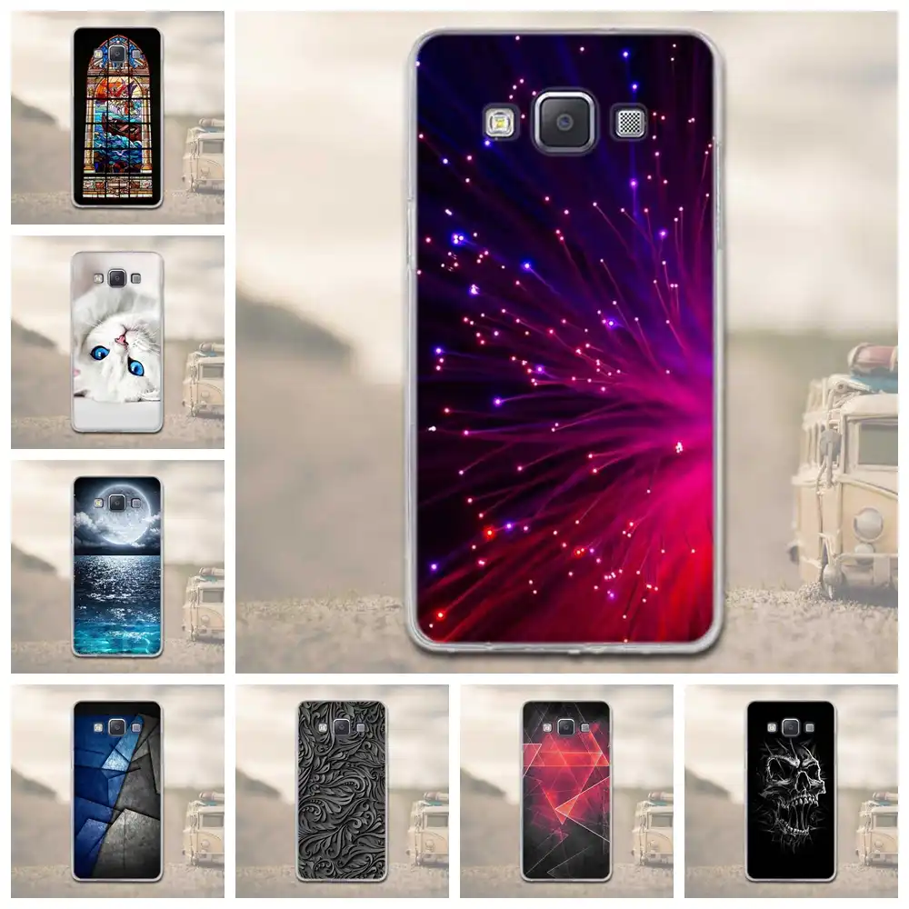 Soft Silicone Case For Coque Samsung A5(2015) 25 Patterns TPU Case ...