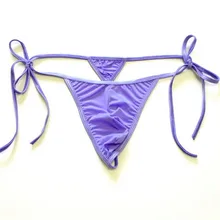 Мужские купальники, стринги, бандаж, ледяной шелк, стринги, микро мешочек, бикини, плавки, танга, трусики, нижнее белье, для загара, купальный костюм размера плюс