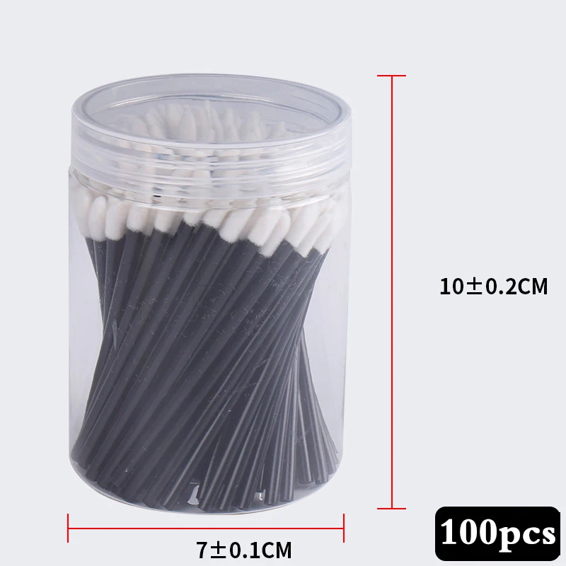 

200 Pieces Disposable Lip Brushes For Liuquid Lipstick Essential Applicator Concealer Lip Gloss Makeup brushes Tools
