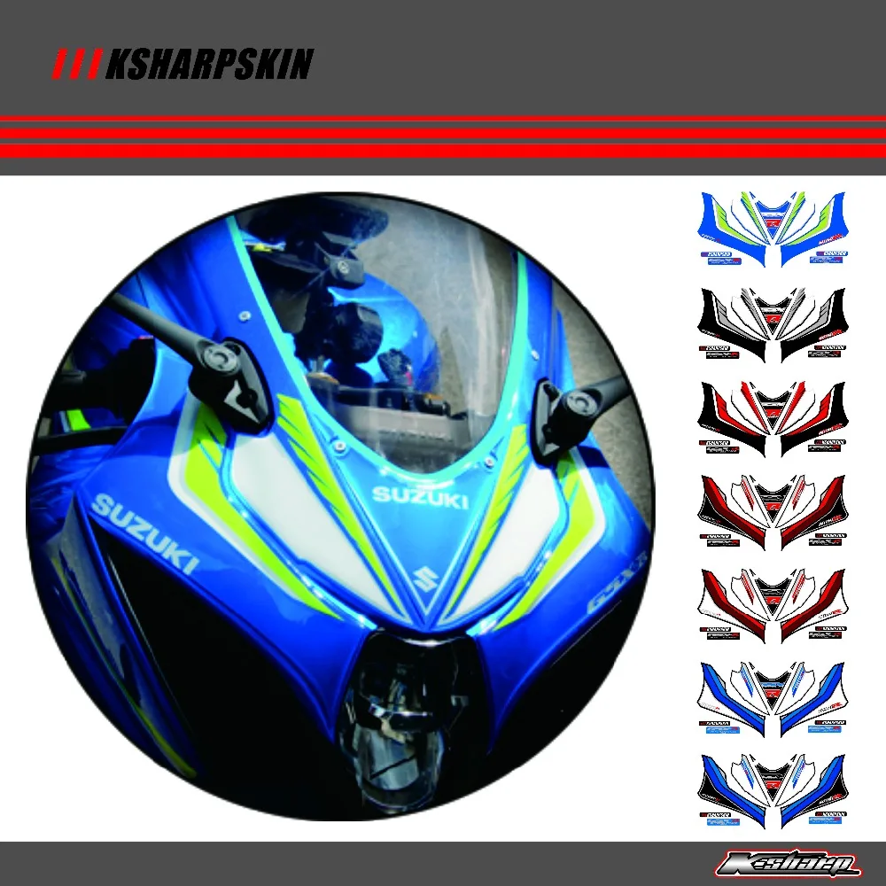 

Front Fairing Motor Number Board 3D Gel Protector for SUZUKI 2017 GSXR1000 GSX1000R GSXR 1000