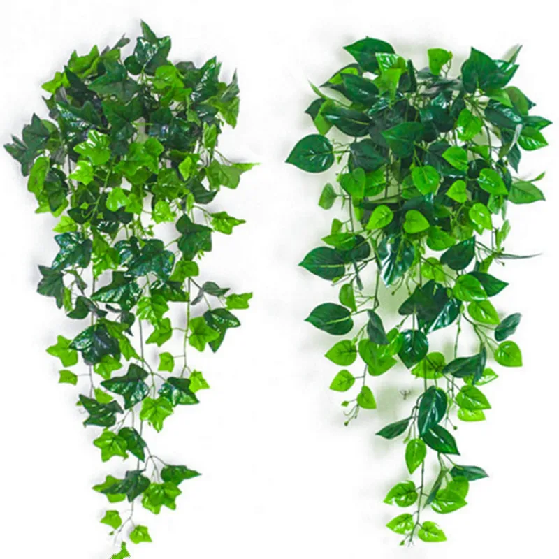 

5pcs Plastic Ivy Leaf Decoration Aquarium Reptile Tank Amphibian Chameleon Lizard Turtle Poisondartfrog Frog