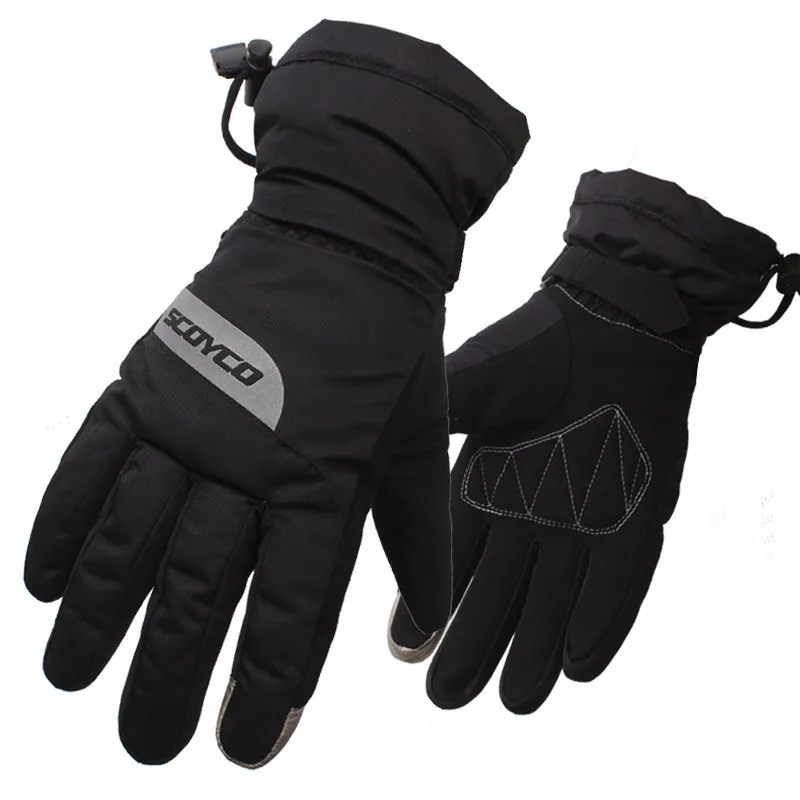 2016 Winter Warm Waterproof Touch Screen Motorcycle Gloves Motocross off road Racing Protective gloves Outdoor Motorbile