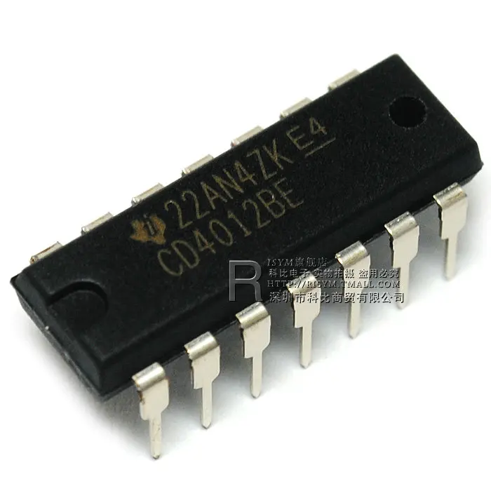 Бесплатная доставка 50 шт./лот s CD4012BE DIP14 |