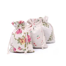 100 шт./лот 100*140 мм мешковины крутящееся насекомое милые мешковины монеты Натуральные сушеные цветы чай колье серьги кулон упаковка сумки