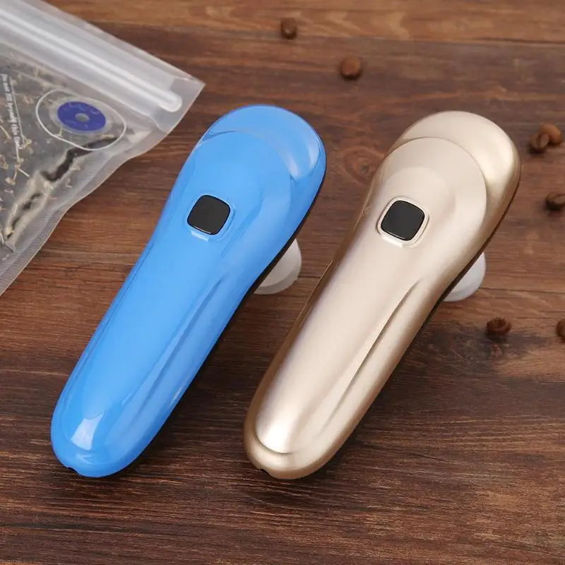 

Handheld Vacuum Machine Household Mini Zipper Air Valve Bag Sealer Electric Vacuum Preservator USB Wired Mobile Power Supply