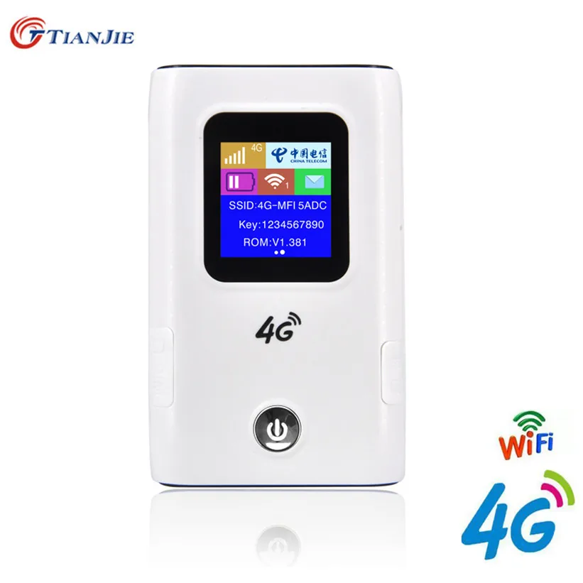 4g LTE WiFi роутер Мини-Модем 3g 4g FDD TDD Cat 4 150 Мбит/с беспроводной широкополосный портативный Wi-Fi Мобильная точка доступа со слотом для sim-карты