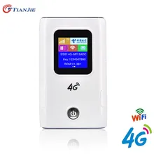 4g LTE WiFi роутер Мини-Модем 3g 4g FDD TDD Cat 4 150 Мбит/с беспроводной широкополосный портативный Wi-Fi Мобильная точка доступа со слотом для sim-карты