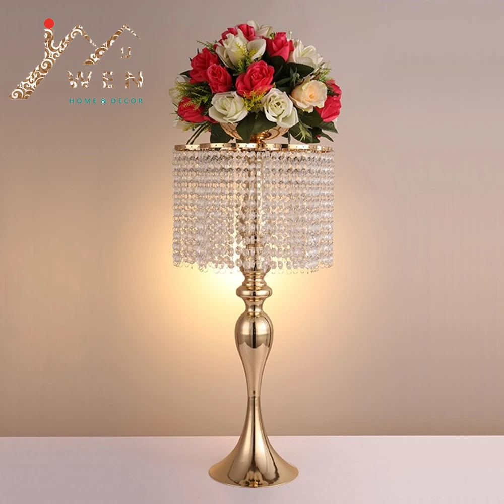 Новое поступление высота 68 см Золотой Кристалл колесо обозрения стеллаж для