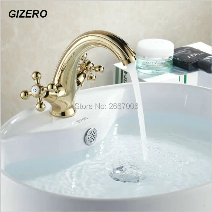 gizero trasporto libero bello disegno rubinetto cartuccia di ceramica durevole rubinetto miscelatore vasca da bagno raddoppiano