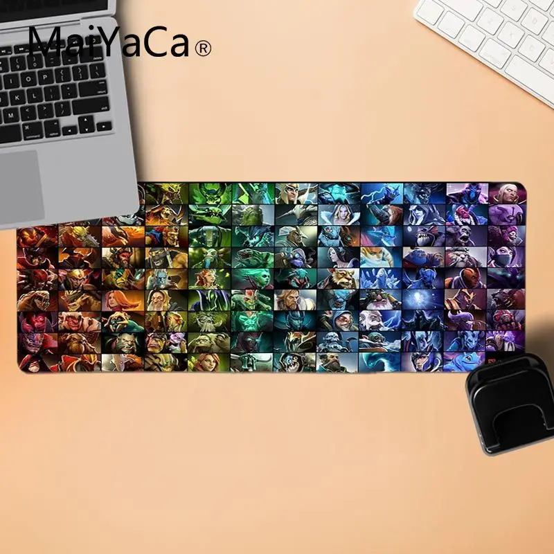 MaiYaCa Beautiful Anime DOTA 2 Game Anti-Slip Durable Silicone Computermats Rubber Mouse Durable De