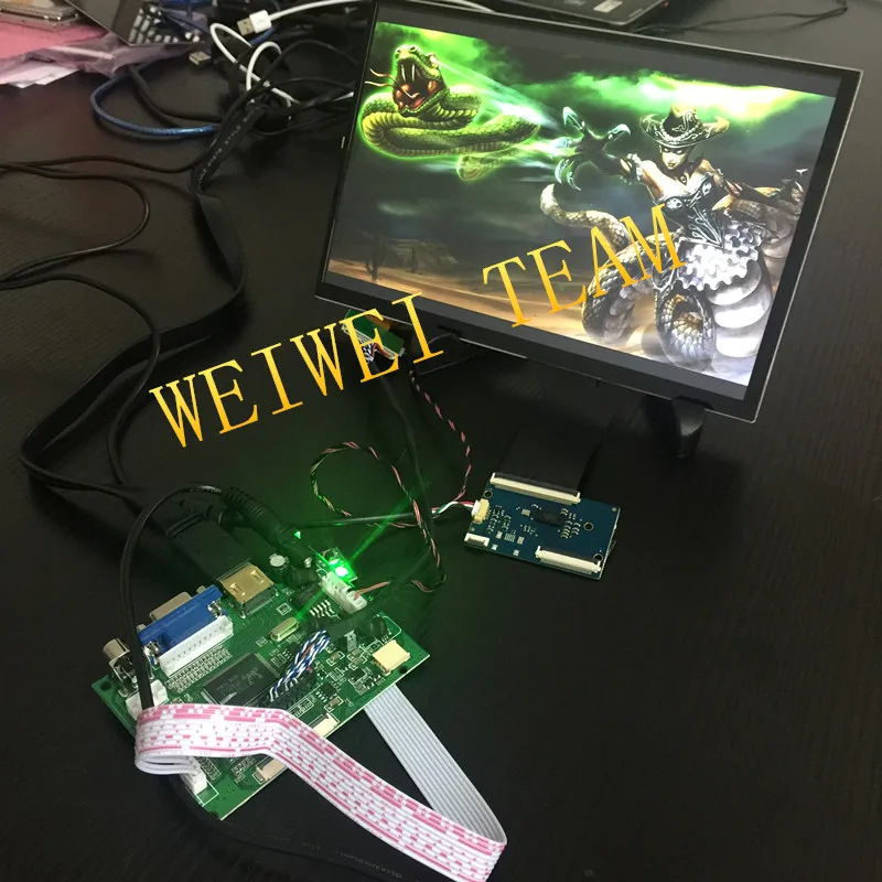 10 1 дюймовый телефон x IPS LCD дисплей емкостный сенсорный экран плата драйвера